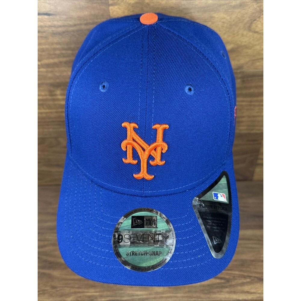 9seventy New Era New York Mets MLB Player Replica Stretch-Snap Snapback Hat